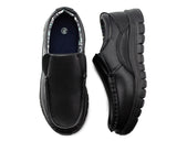 Boys' Lightweight Slip-On Back to School Uniform Dress Shoes-RTS