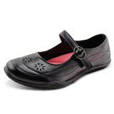 Girl's Flat Back to School Uniform Dress Shoes-RTS