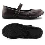Girl's Flat Back to School Uniform Dress Shoes-RTS