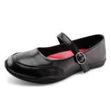Girl's Flat Back to School Uniform Dress Shoes-RTS