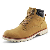 Mens Casual Lace-up Comfort Chukka Ankle Boots
