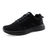 Women's Breathable Knit Walking Running Sneakers