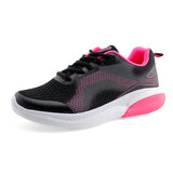 Women's Breathable Knit Walking Running Sneakers