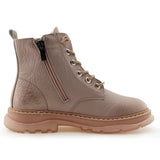 Kids Fashion Lace-Up Ankle Boots Girl Outdoor Workboots